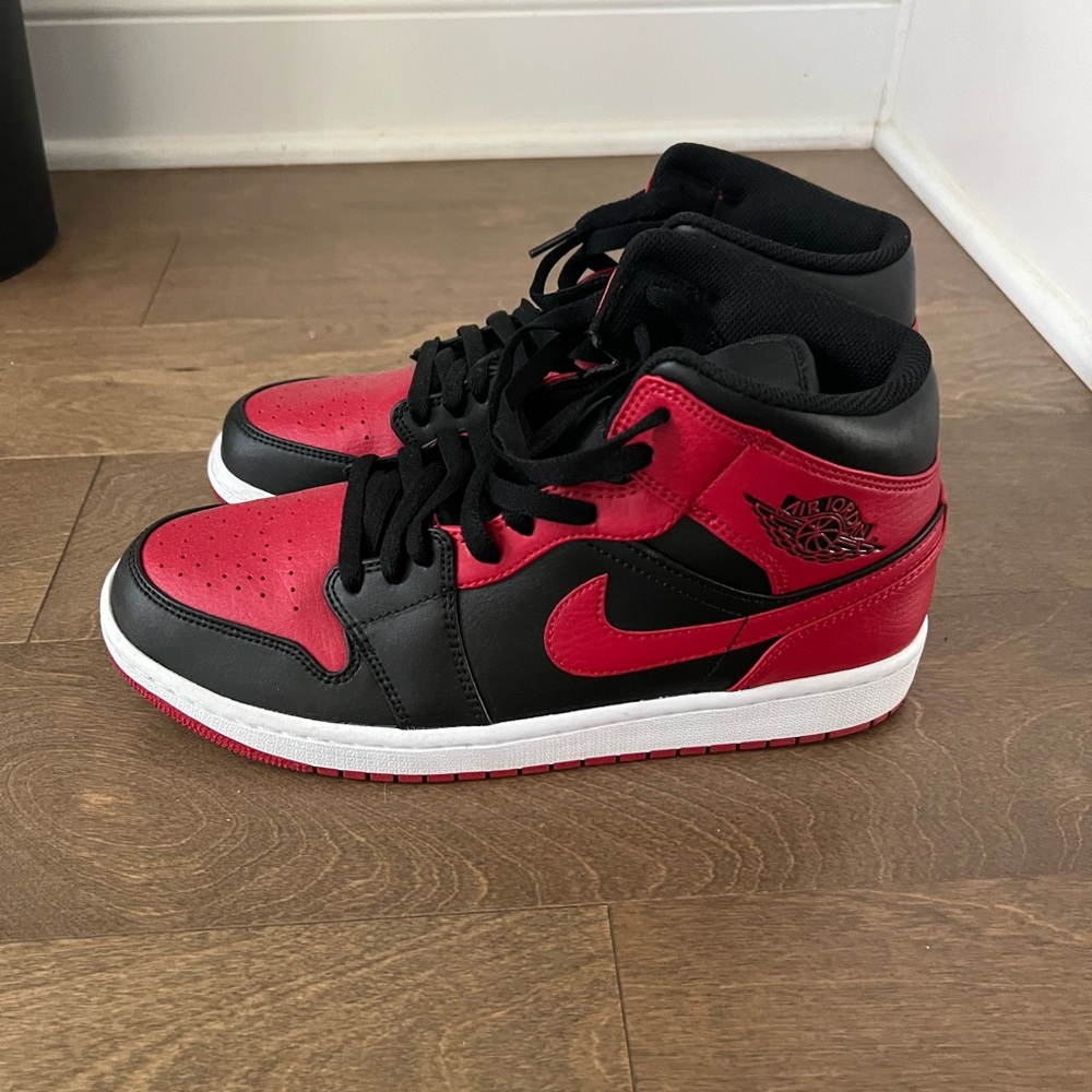 Nike Air Jordan Black and Red High-Tops - New/Worn Once
